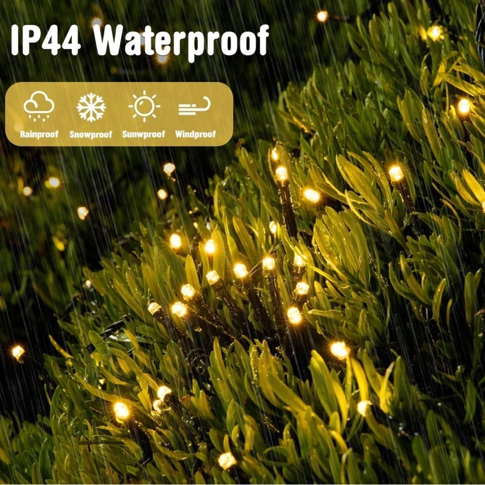 JMEXSUSS 66ft 200 LED Indoor/Outdoor LED lights.Brand New with Box